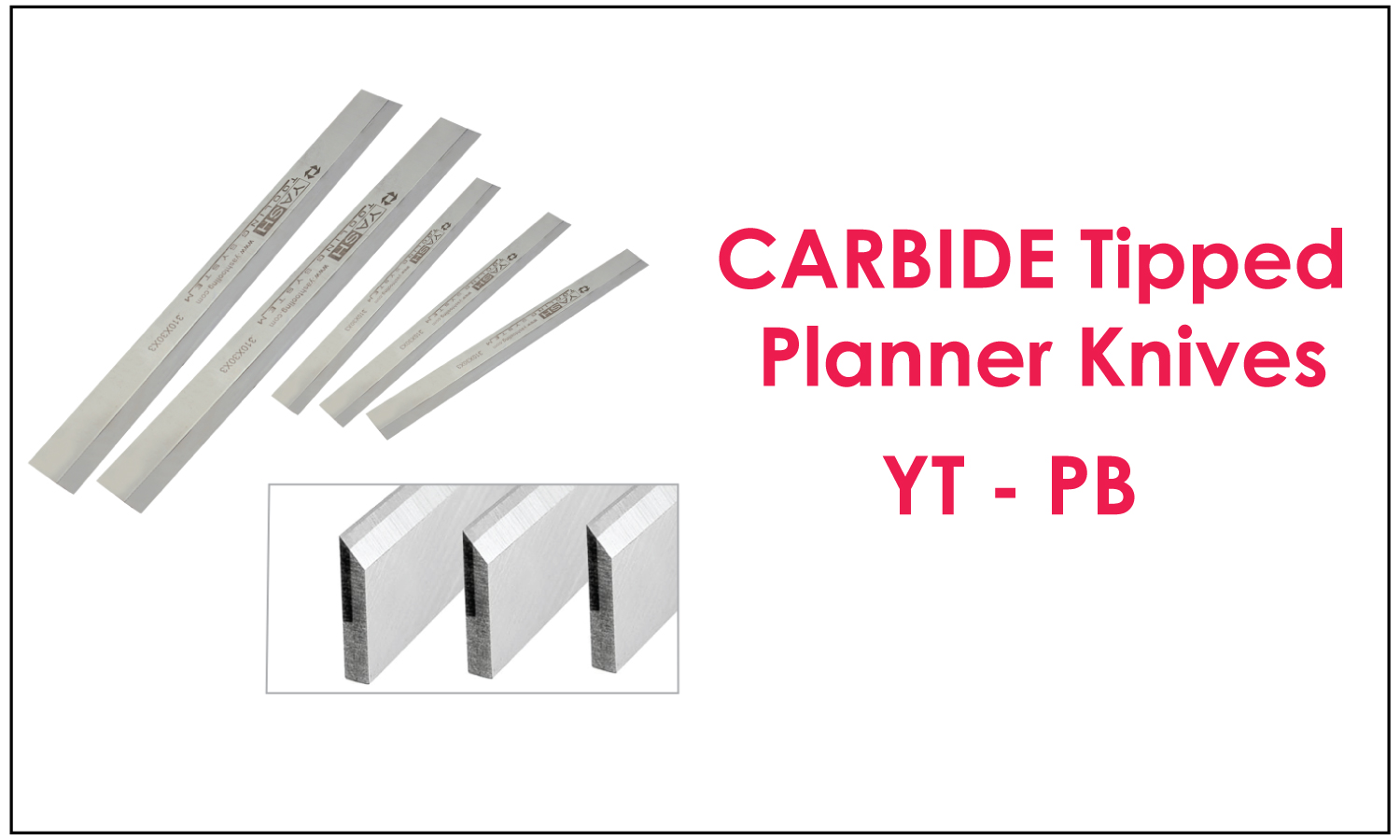 CARBIDE Tipped Planner Knives